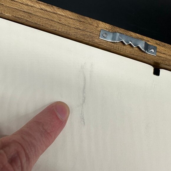 Vintage Botanical Art Print Pink Flower Wood Frame Anne Pratt 1855 Floral Matted - Picture 6 of 8